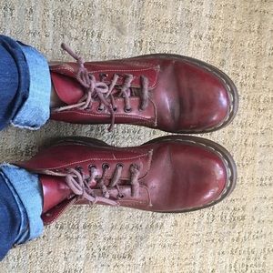 Dr. Doc Martens 1460 boots oxblood / cherry red